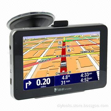 AQ500 5.0-inch 480 x 272 Pixels TFT Touch Screen Car GPS Navigator, Sized 182 x 115 x 15mm/4GB Flash